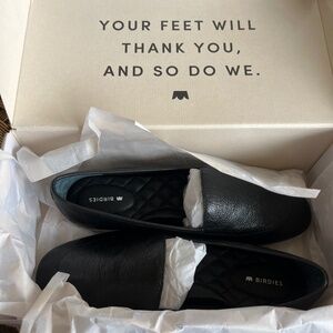 NEW Birdies - The Vesper - Noir Leather 8.5